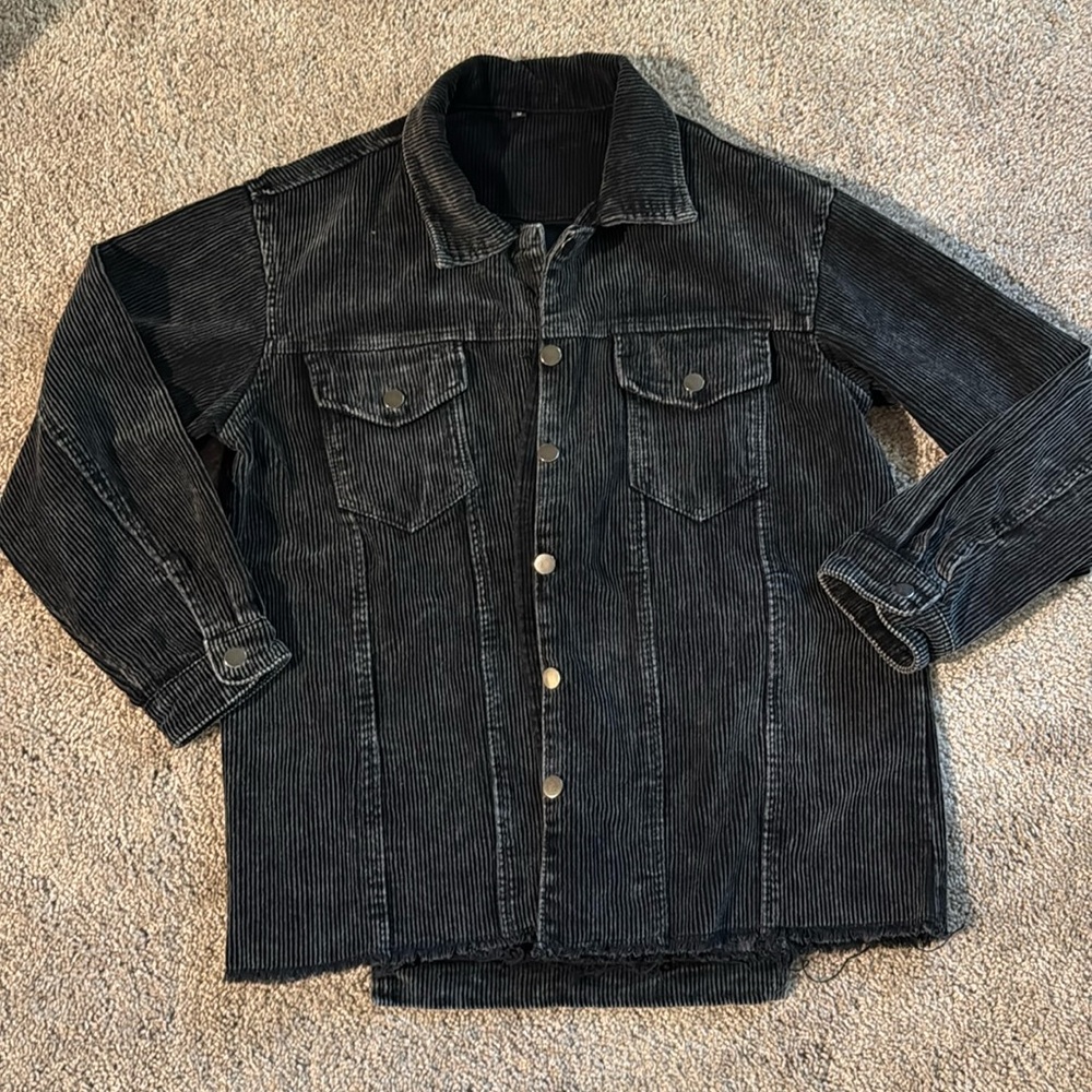 Black Corduroy Jacket